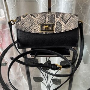 NWT Antonio Melani Leather Crossbody